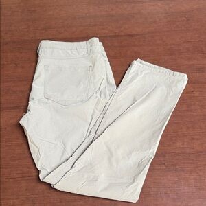 Kenneth Cole Men's Light Khaki Chinos